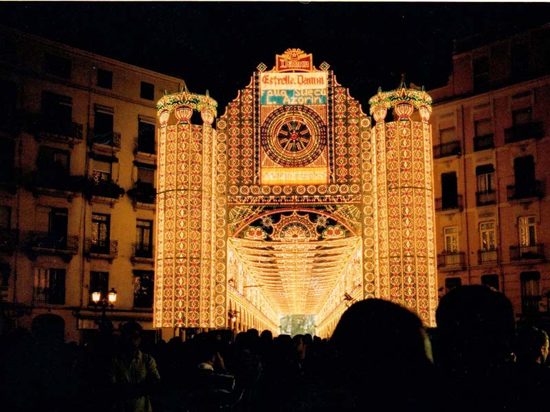 Fallas illumination