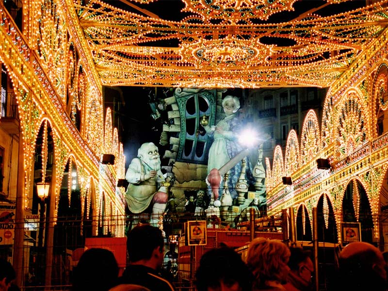 Fallas illumination