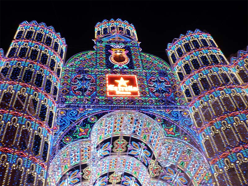 Fallas illumination