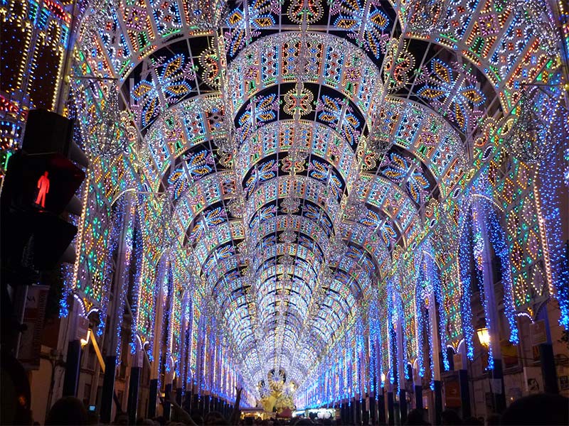 Fallas illumination