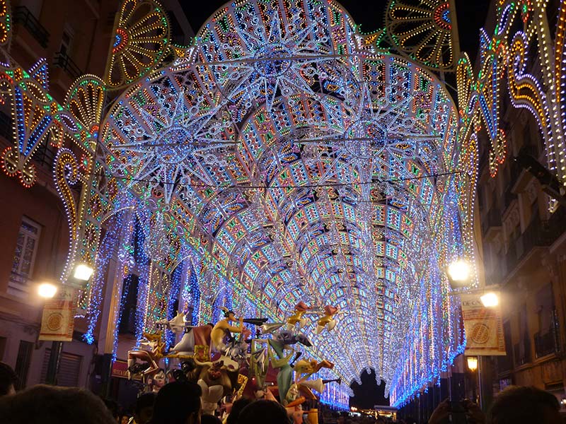 Fallas illumination