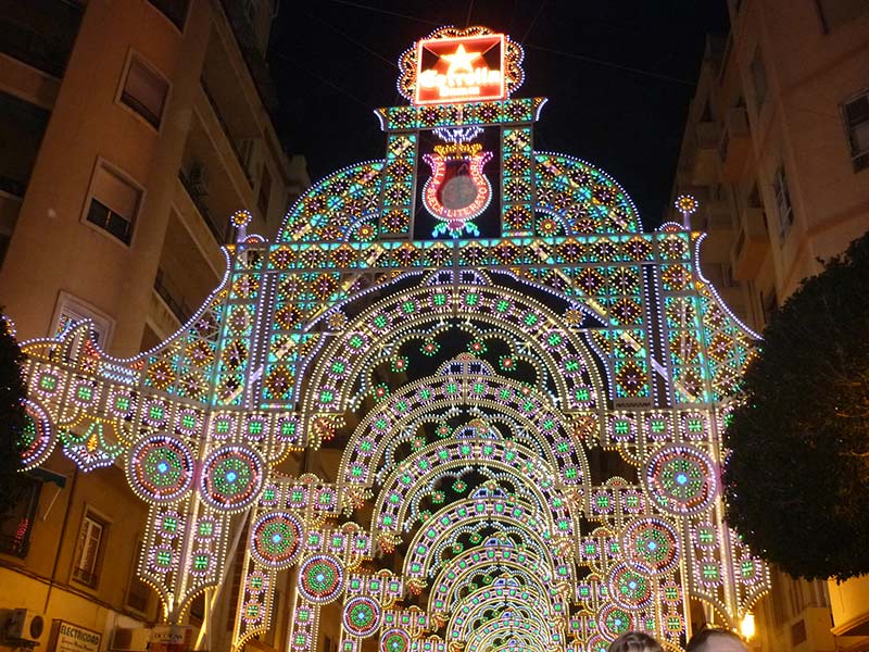 Fallas illumination