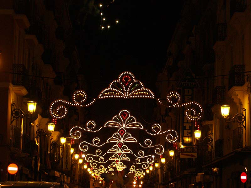 Fallas illumination