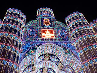 las fallas illuminations